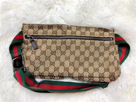 gucci nylon fanny pack|gucci fanny bag women.